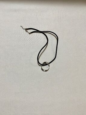 Silver Tone 1.25” by 1” “Survivor” Pendant on Black 18” Cord - Unisex